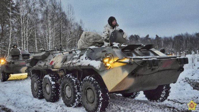 У Білорусі РФ перекидає війська і техніку до кордону з Україною – "Гаюн"