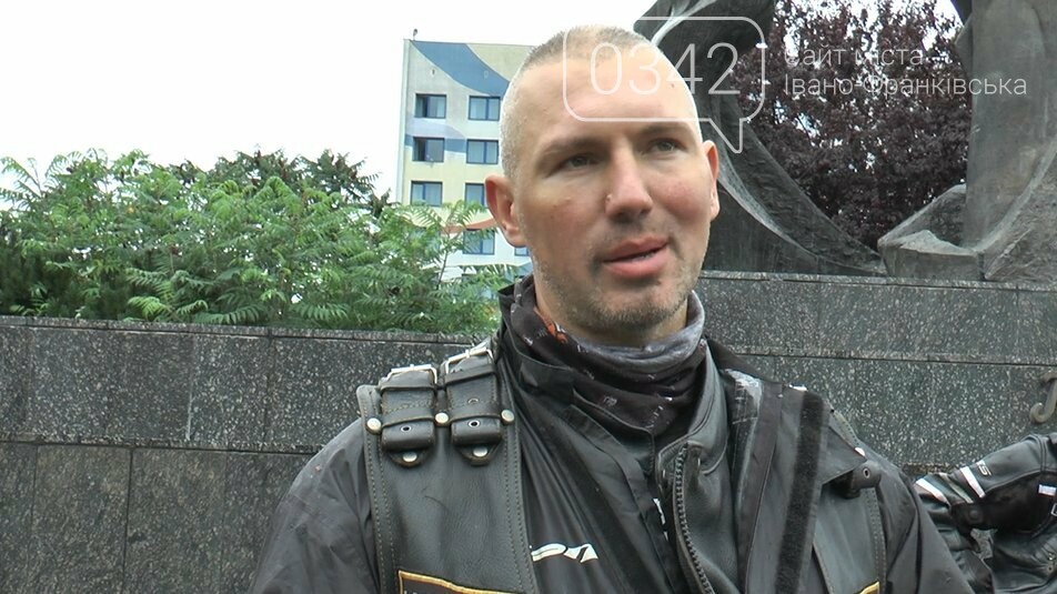 Понад 40 байкерів приїхали до Івано-Франківська у межах "Мотопробігу єдності", фото-3