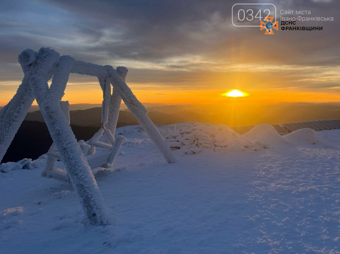 Шторм на Прикарпатті