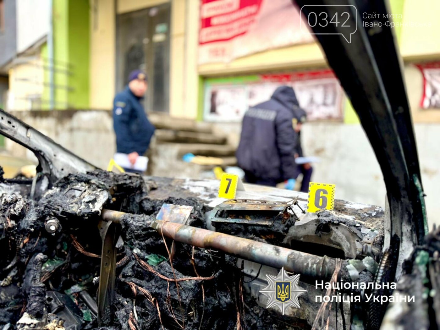 Підпал автомобіля в Микитинцях на Прикарпатті