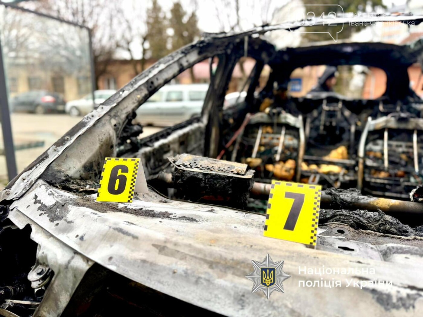 Підпал автомобіля в Микитинцях на Прикарпатті