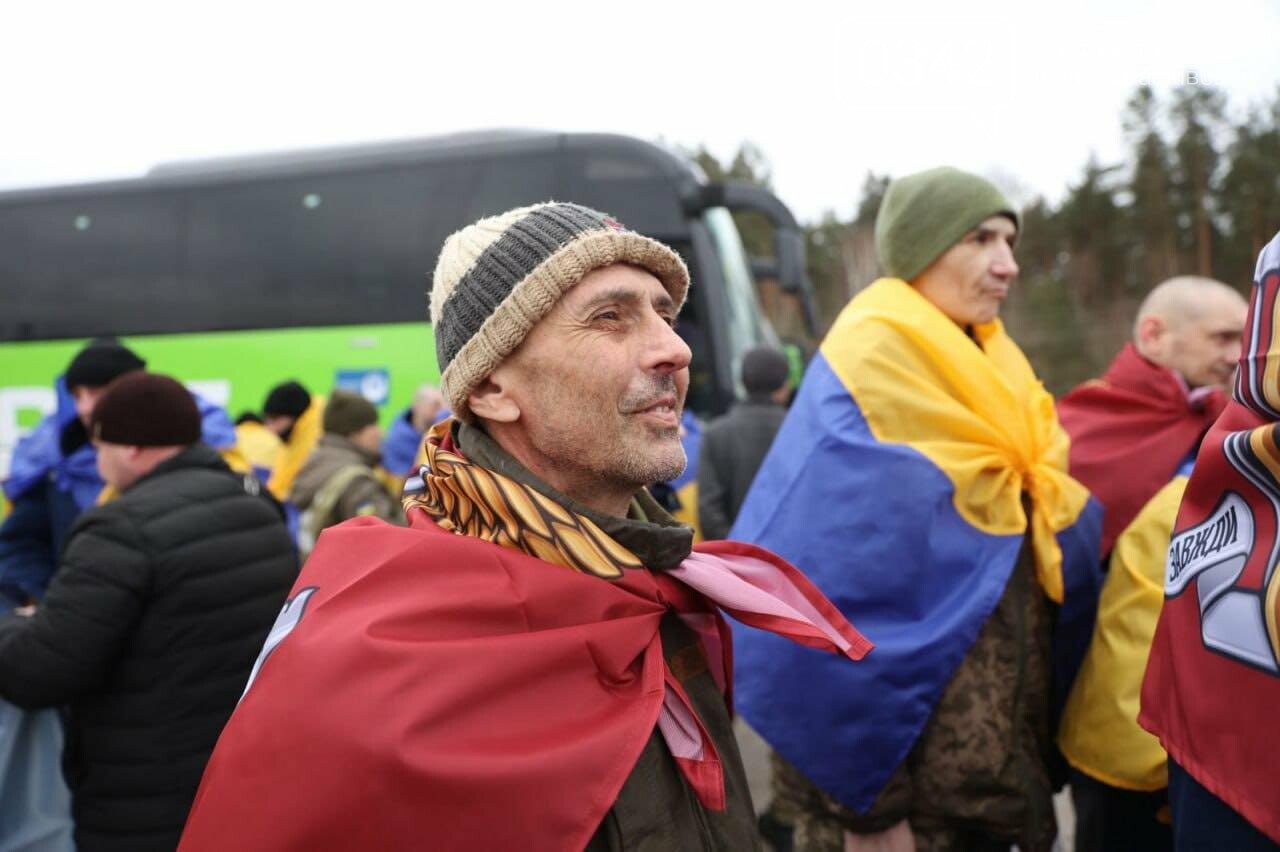 Повернення з полону 200 українців 5 березня