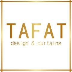 Логотип - Дизайн студія, салон штор Тафат / TAFAT Design & curtains, Івано-Франківськ