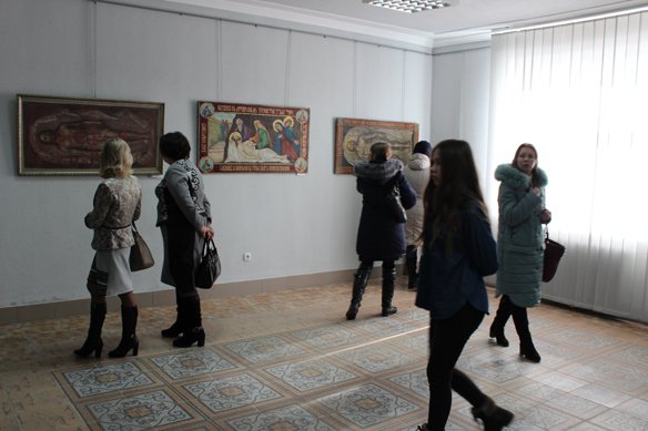 В Галичі відкрилась виставка плащаниць. ФОТО, фото-1 В Галичі відкрилась виставка плащаниць. ФОТО, фото-1