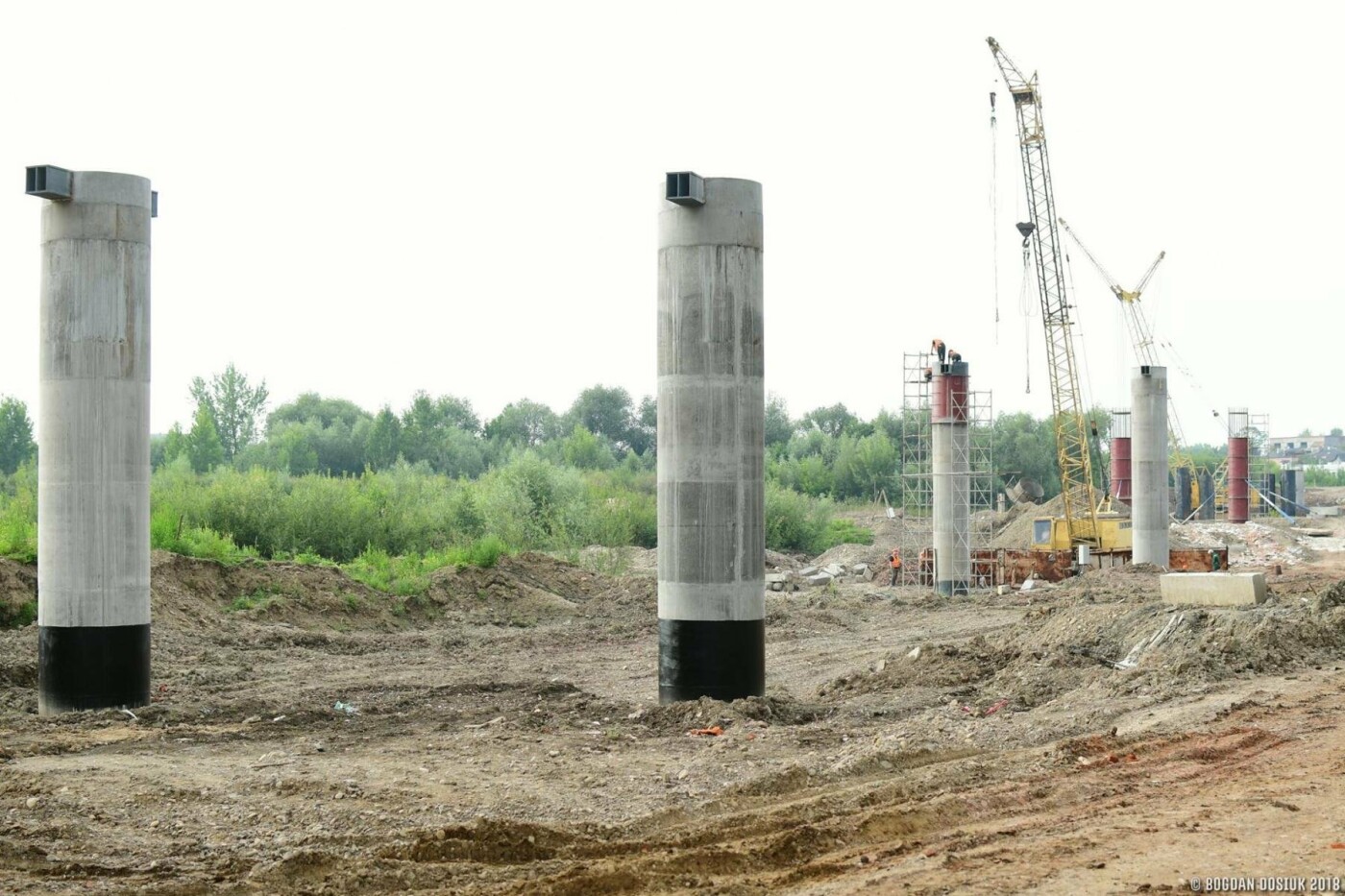Новий міст у Пасічну будують за графіком. ФОТО, фото-3 Новий міст у Пасічну будують за графіком. ФОТО, фото-3