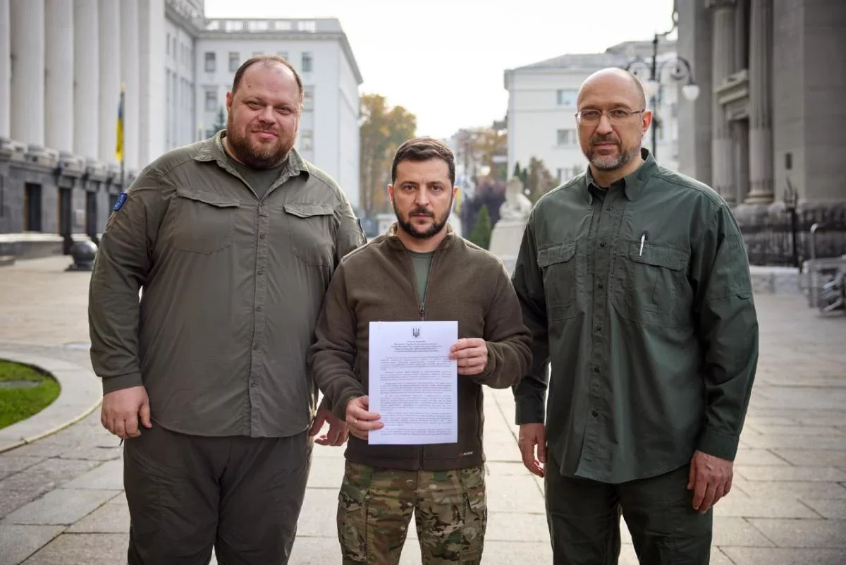 Зеленський оголосив про подачу Україною заявки на вступ до НАТО