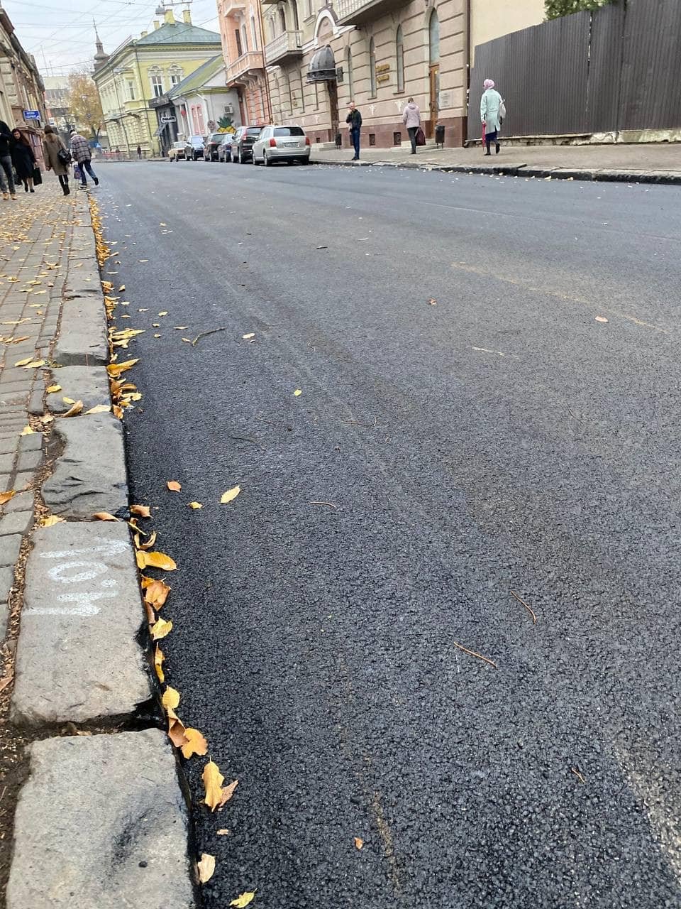 Чорновола відкрили після ремонту. Розмітку нанесуть згодом