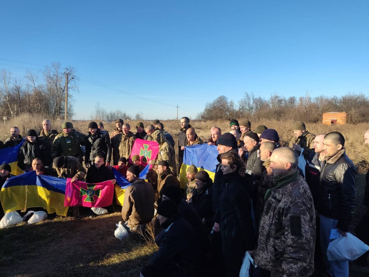 В День ЗСУ з російського полону звільнили 60 захисників