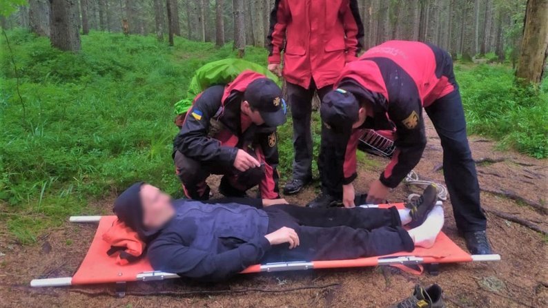 У Карпатах травмувався турист зі Львівщини