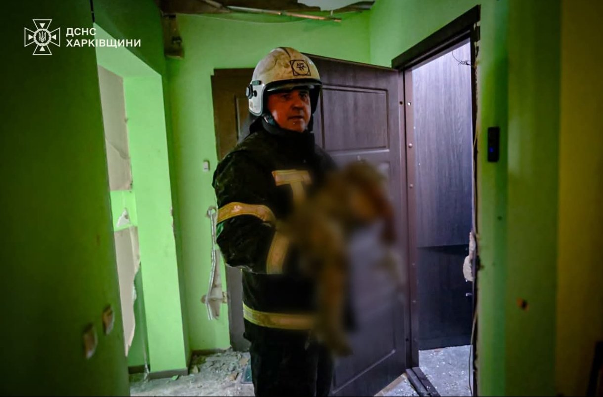 В Харкові внаслідок влучання 