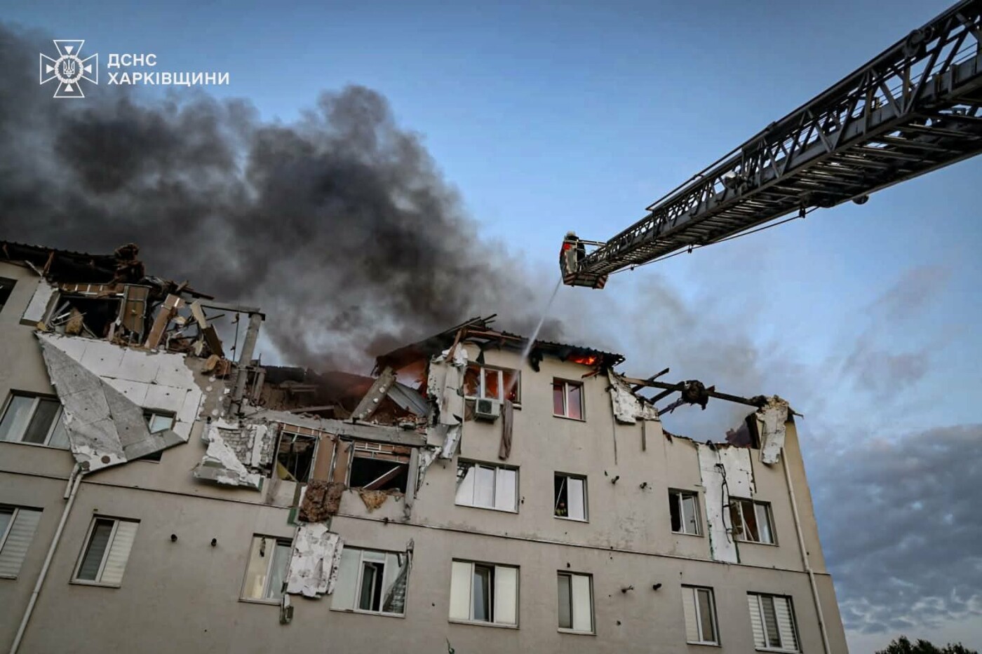 В Харкові внаслідок влучання 