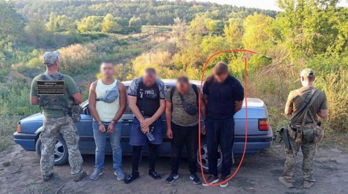 Футболіст Артур Рудько з іншими чоловіками намагався перетнути кордон незаконно