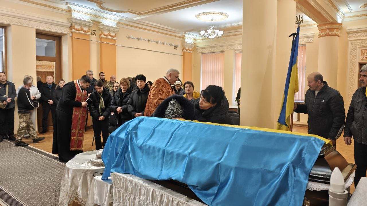 Прощання з Ігорем Іваськовим на Прикарпатті