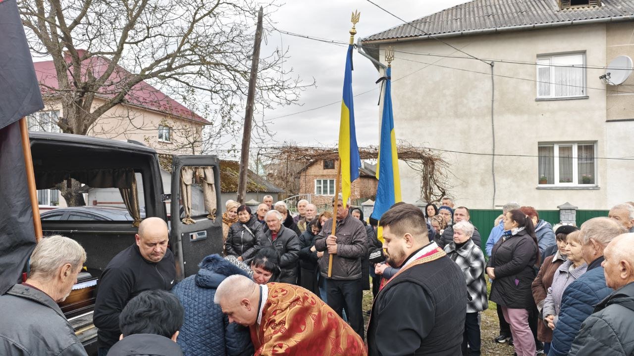 Прощання з Ігорем Іваськовим на Прикарпатті