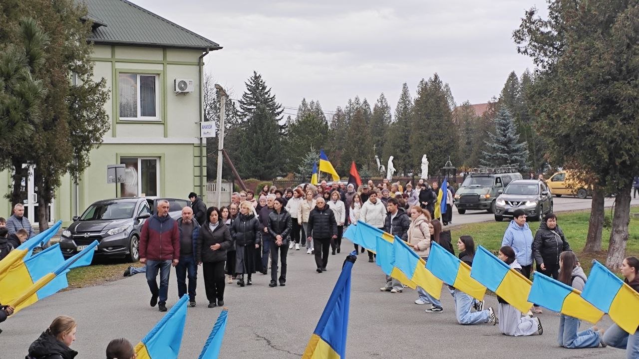 Прощання з Ігорем Іваськовим на Прикарпатті