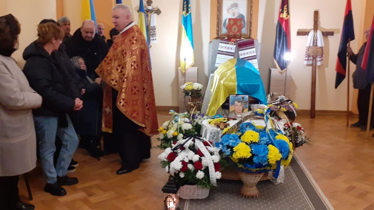 Прощання з Ігорем Іваськовим на Прикарпатті