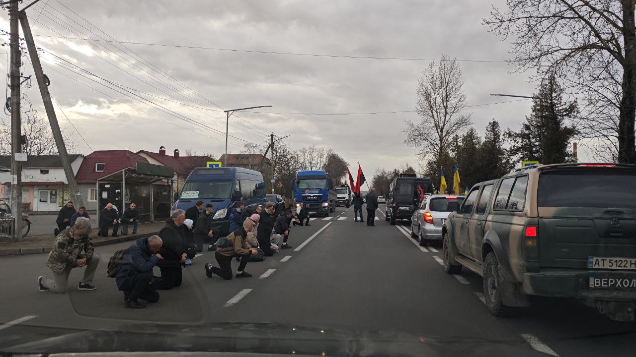 Прощання з Ігорем Іваськовим на Прикарпатті