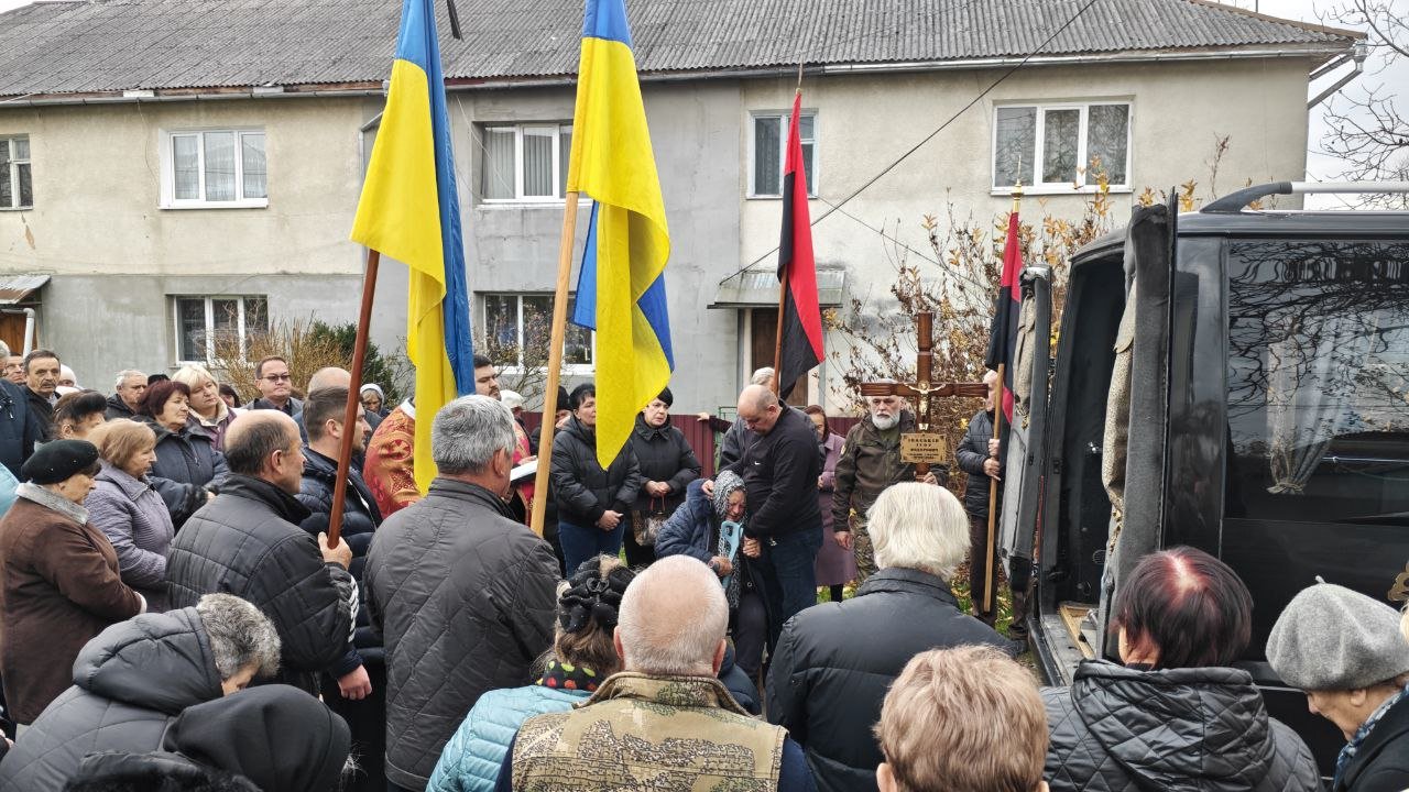 Прощання з Ігорем Іваськовим на Прикарпатті