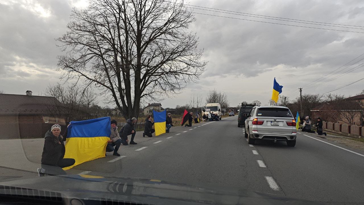 Прощання з Ігорем Іваськовим на Прикарпатті