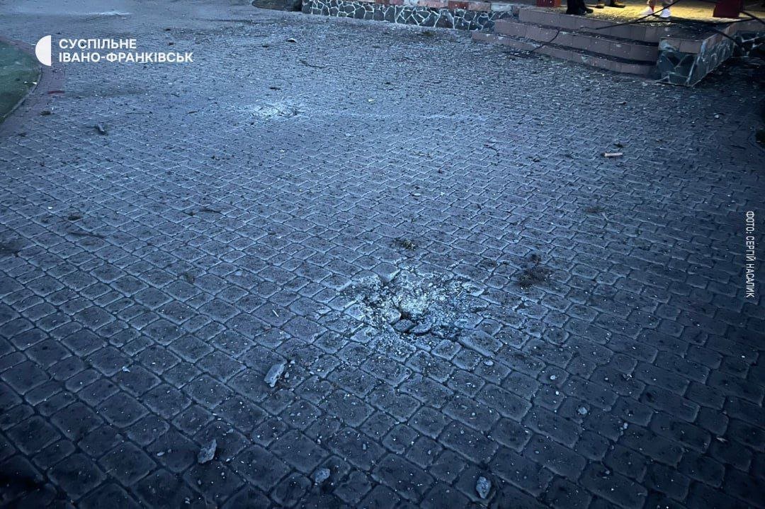 Наслідки ракетного удару на Прикарпатті 19 листопада