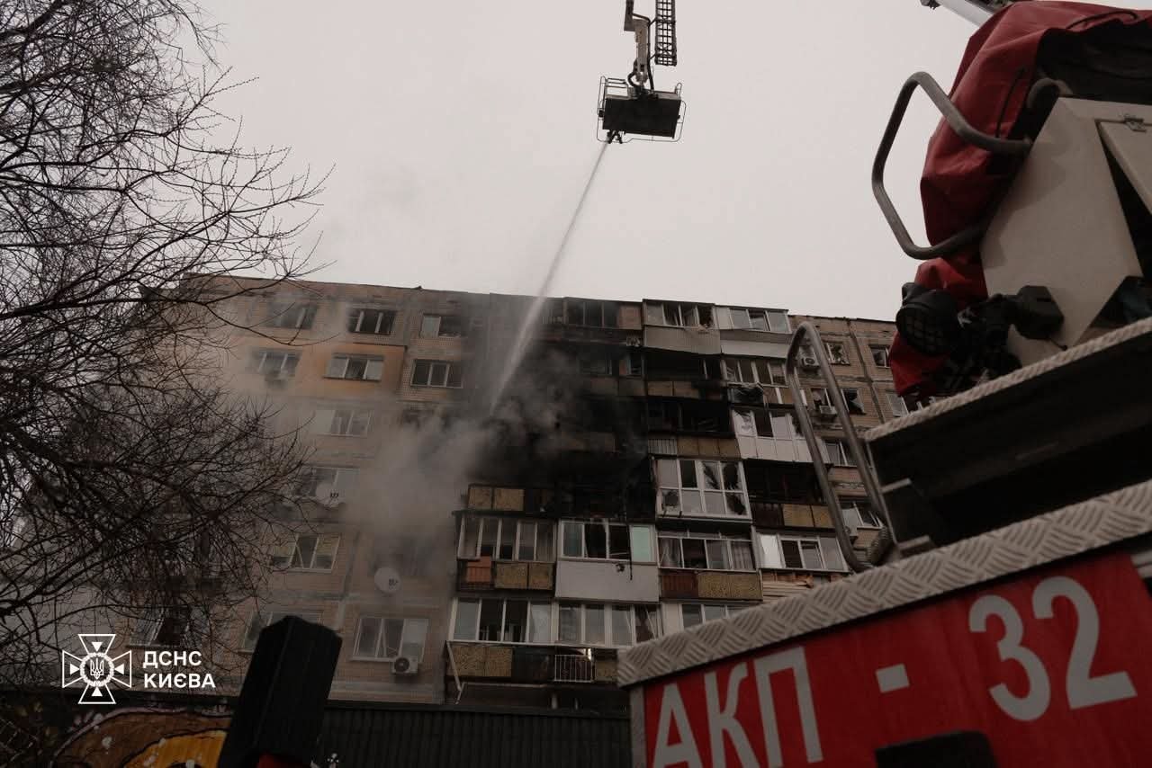 Наслідки обстрілу Києва 29 листопада 2025 року