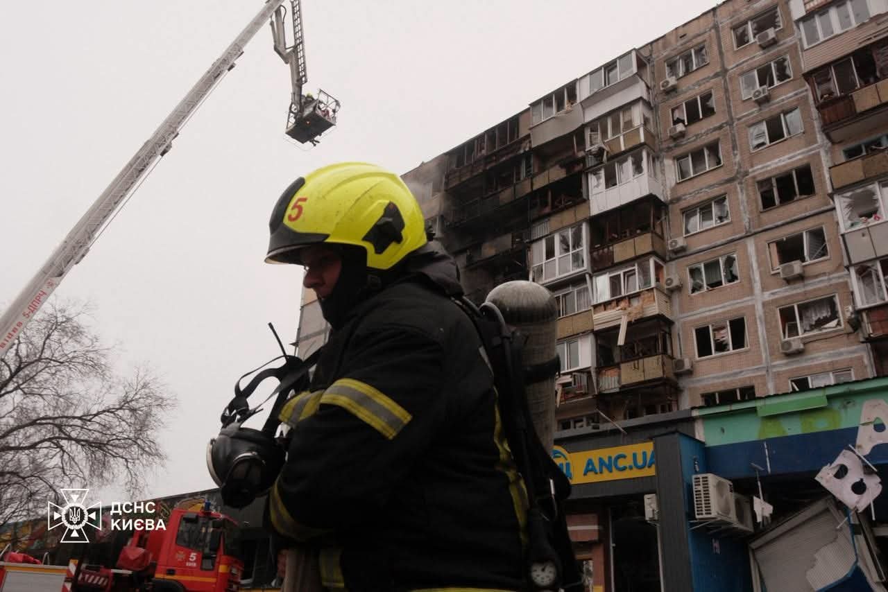 Наслідки обстрілу Києва 29 листопада 2025 року