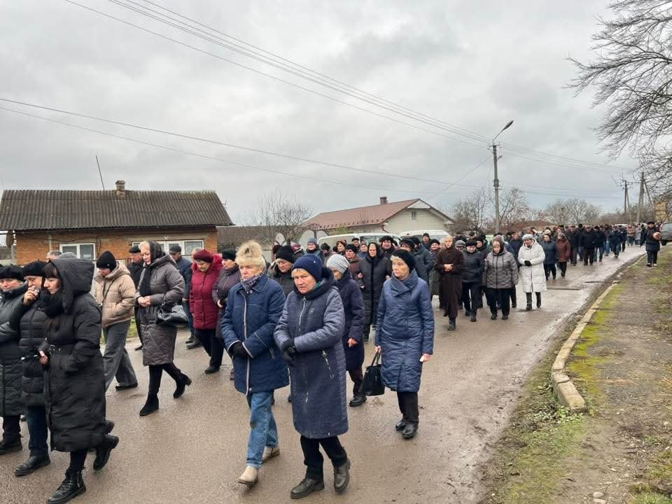 Прощання з Степаном Мартинюком