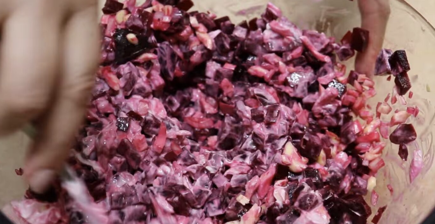 Салат з буряка на свято