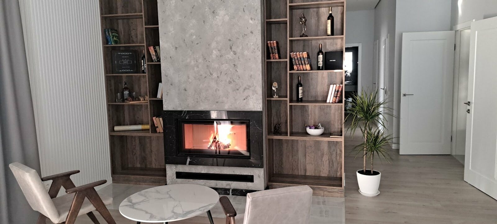 Процес монтажу пічки-каміна під ключ Процес монтажу пічки-каміна під ключ