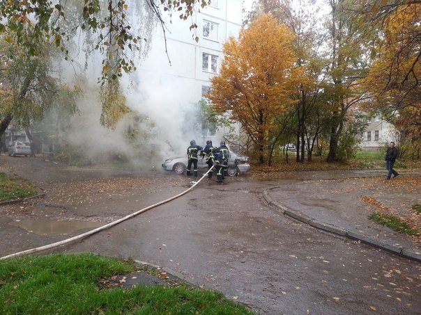 горело авто2